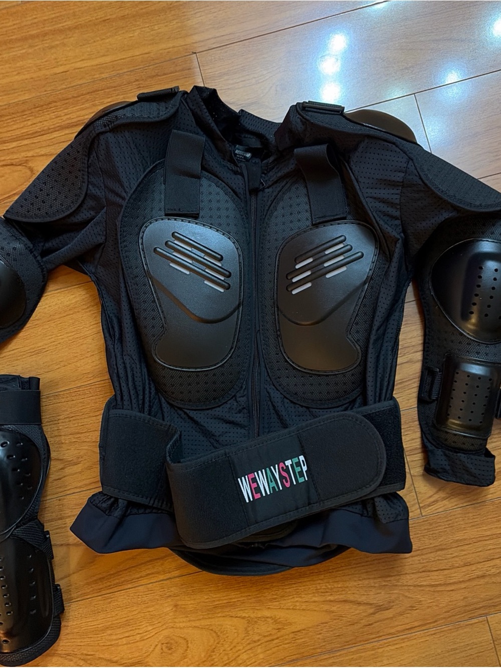 Kids Motorcycle Jacket Dirt Bike Gear,Motocross Spine Size L